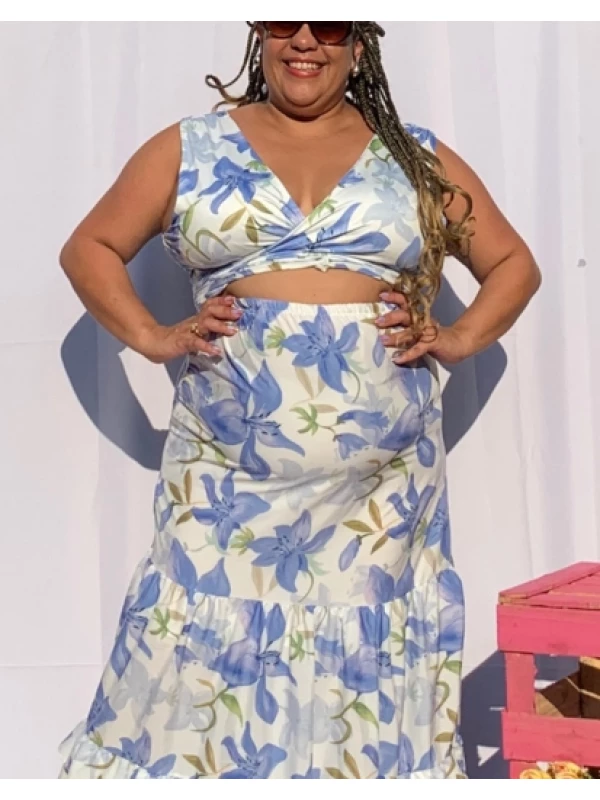 Vestido Santorini - Plus Size