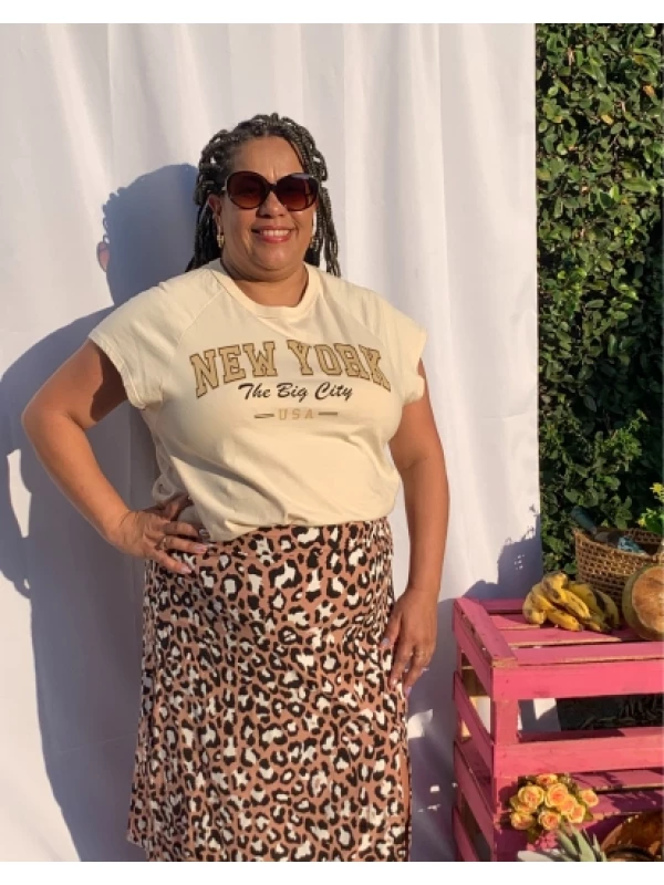 Blusa Nova York - Plus Size