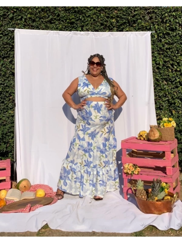 Vestido Santorini - Plus Size