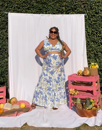 Vestido Santorini - Plus Size
